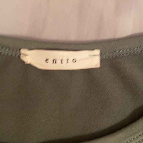 Olive Green Bodycon Dress - Picture 2 of 9